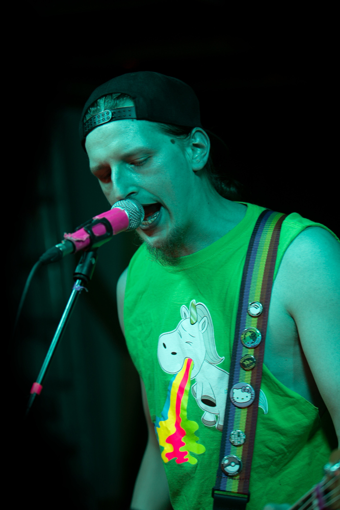 Maxe killing it on bass and vocals