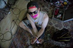 Wait, is he missing handcuffs?